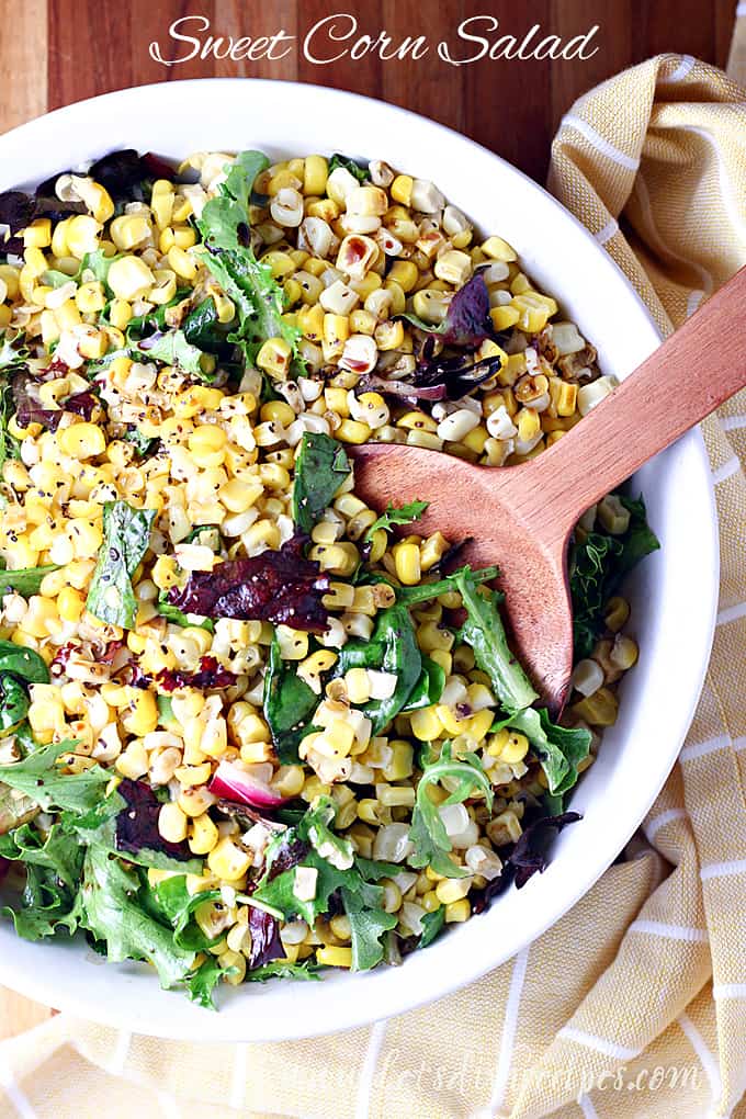 Warm Sweet Corn Salad