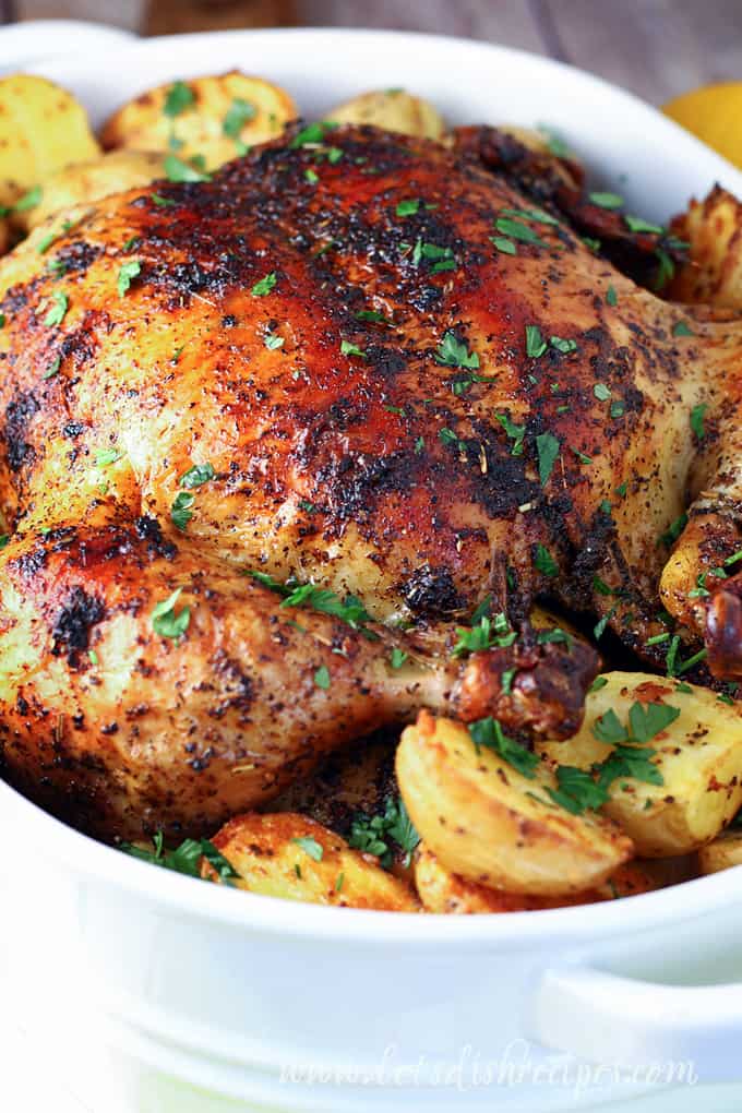 Lemon Herb Roasted Chicken 2WB