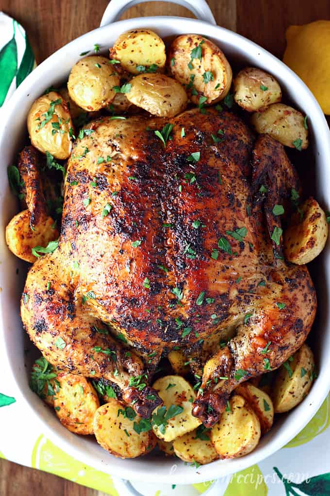 Lemon Herb Roasted Chicken