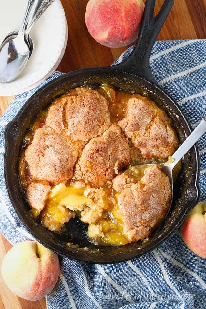 Old Fashioned Peach Cobbler