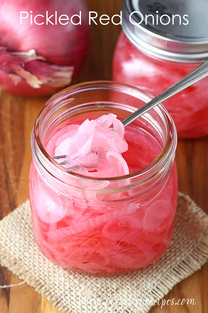 Pickled Red Onions