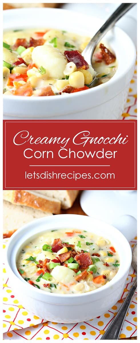 Creamy Gnocchi Corn Chowder