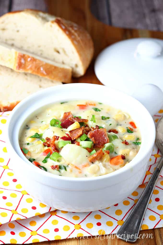 Creamy Gnocchi Corn Chowder