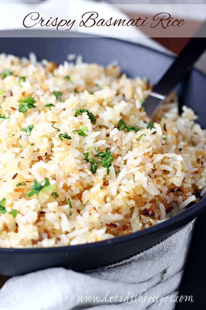 Crispy Basmati Rice