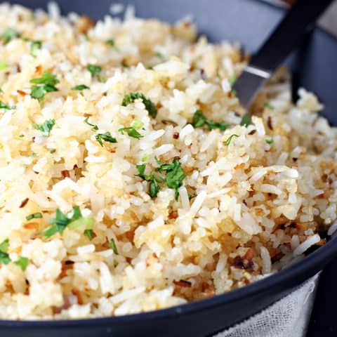 Crispy Basmati Rice feature