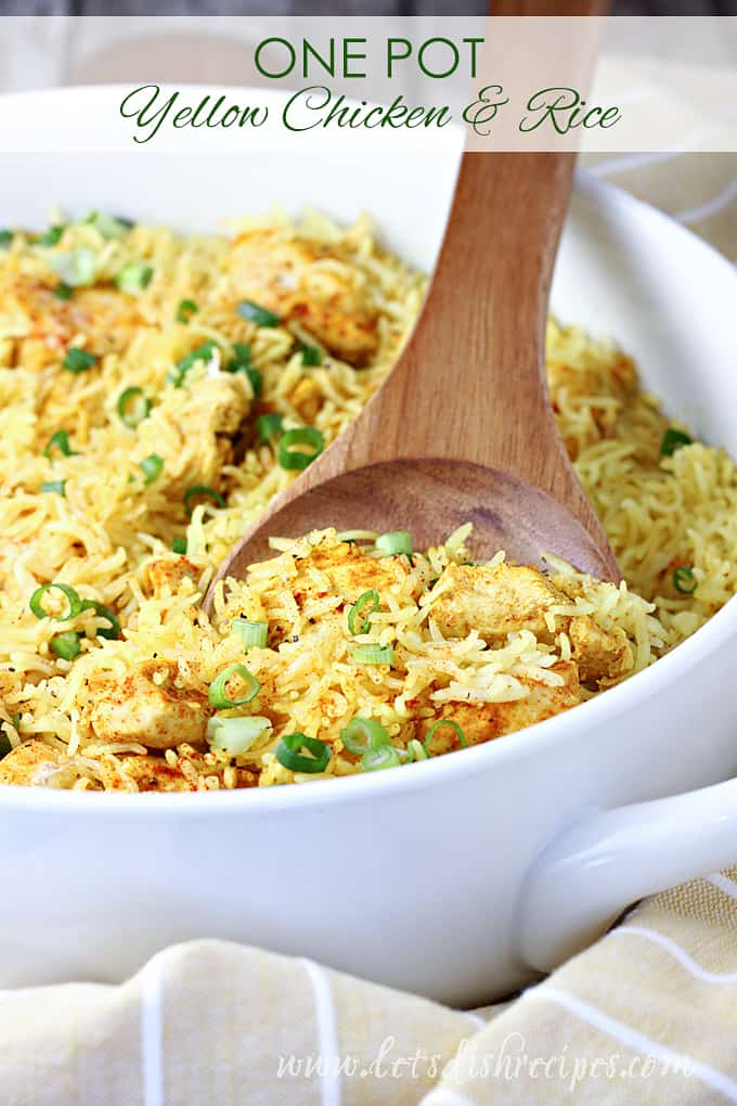 One Pot Yellow Rice and Chicken 1WB