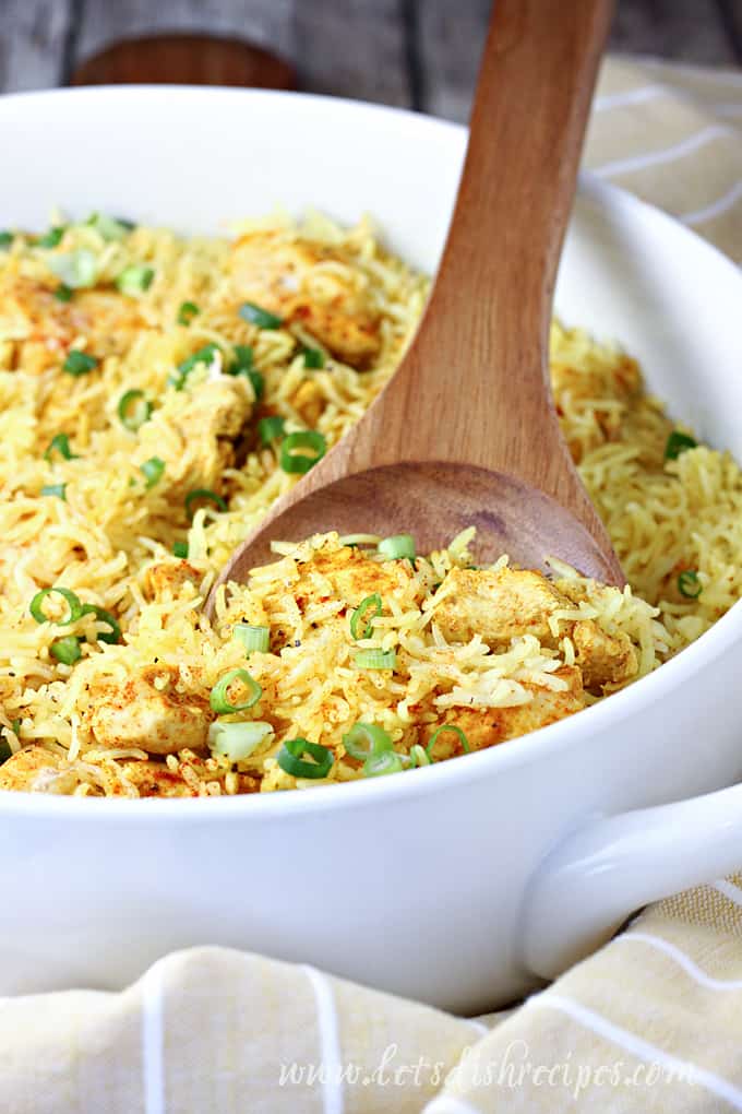 One Pot Yellow Chicken and Rice