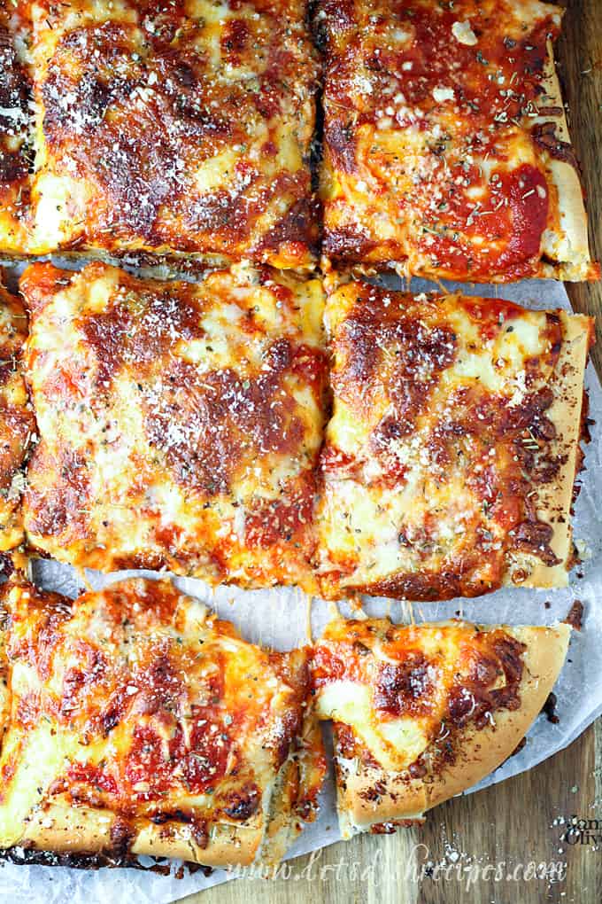 Sicilian Cheese Pizza