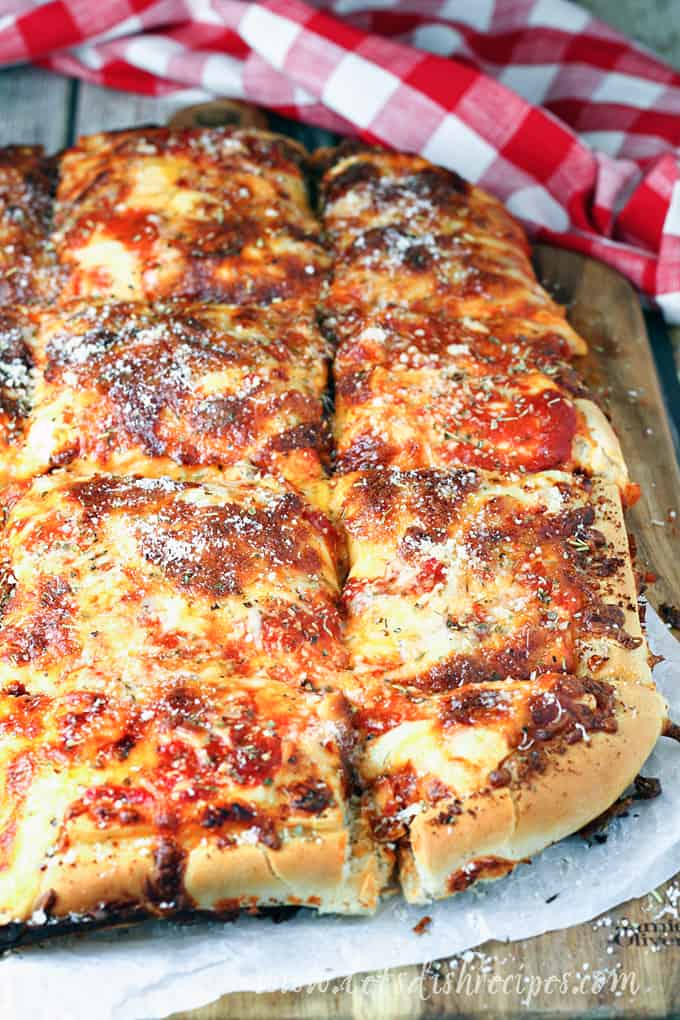 Sicilian Cheese Pizza