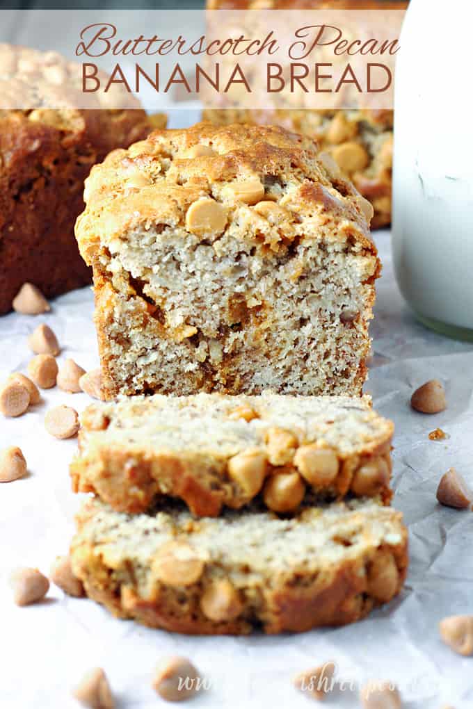 Butterscotch Pecan Banana Bread