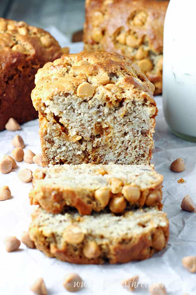 Butterscotch Pecan Banana Bread