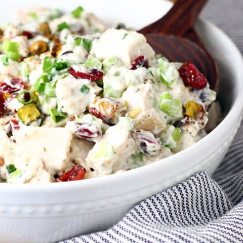 Cranberry Pistachio Chicken Salad WB