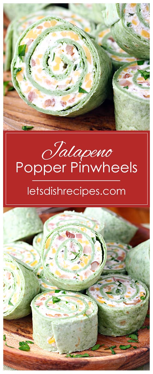 Jalapeno Popper Pinwheels