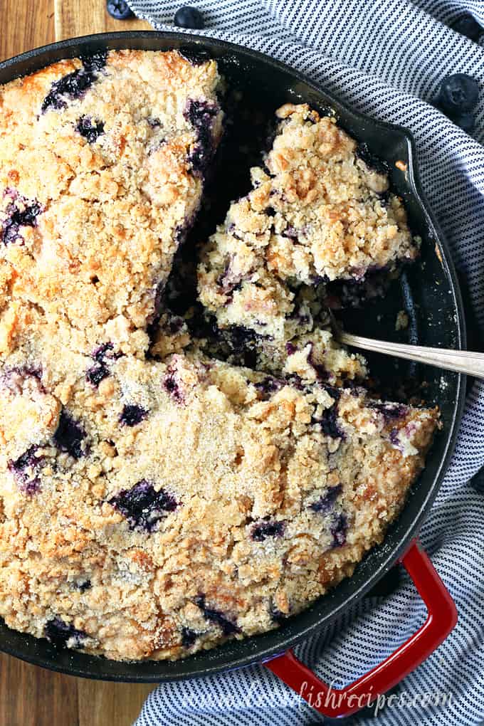 Old Fashioned Blueberry Buckle