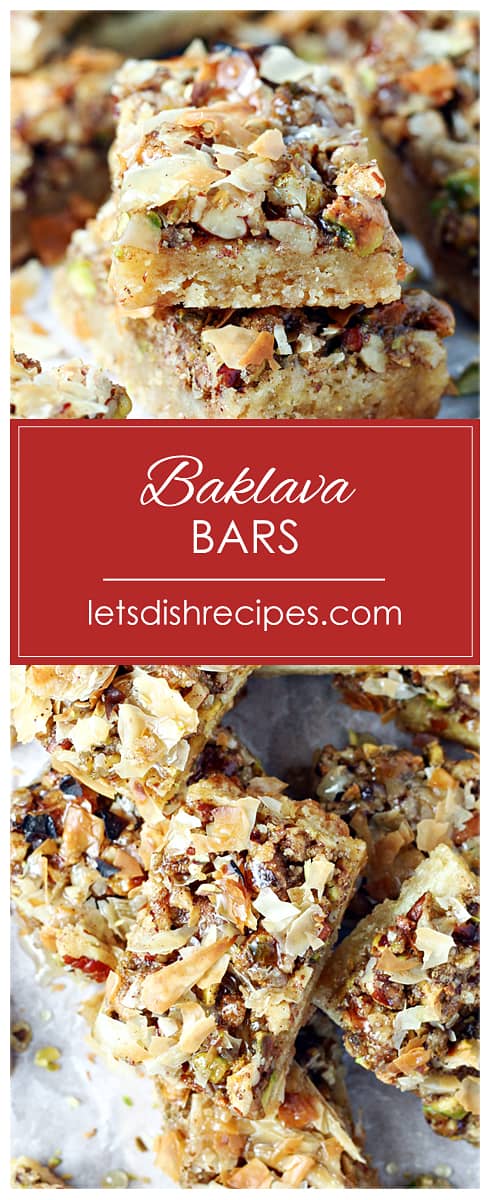 Baklava Bars