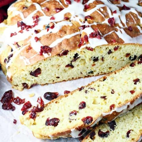 Cranberry Orange Soda Bread feature