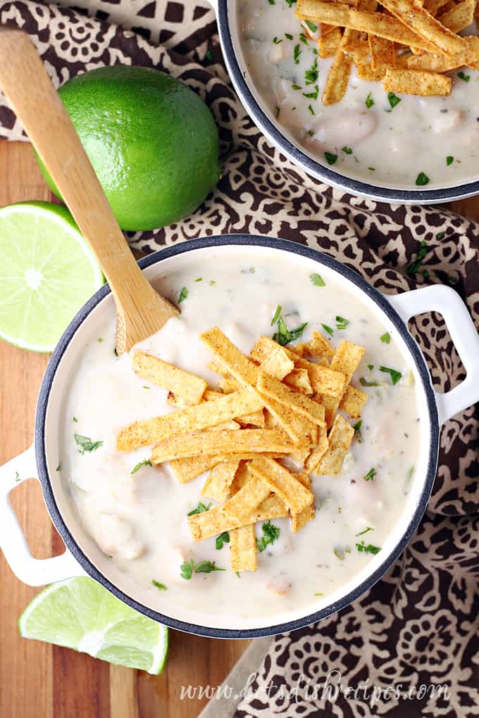 Slow Cooker White Turkey Chili