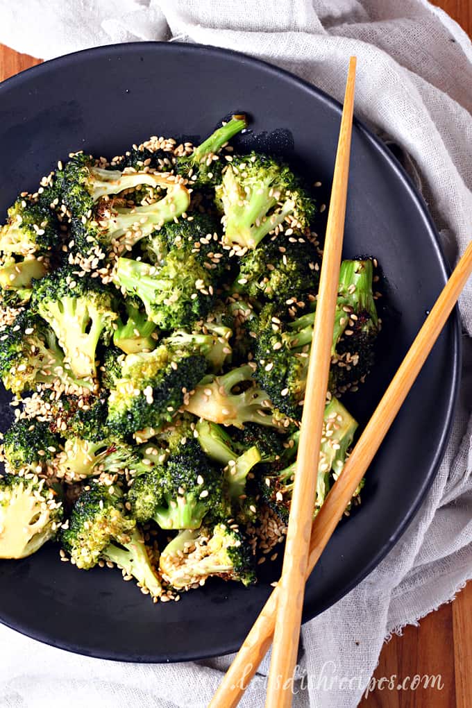 Air Fryer Asian Sesame Broccoli