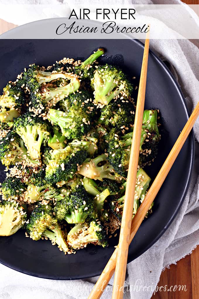 Air Fryer Asian Sesame Broccoli