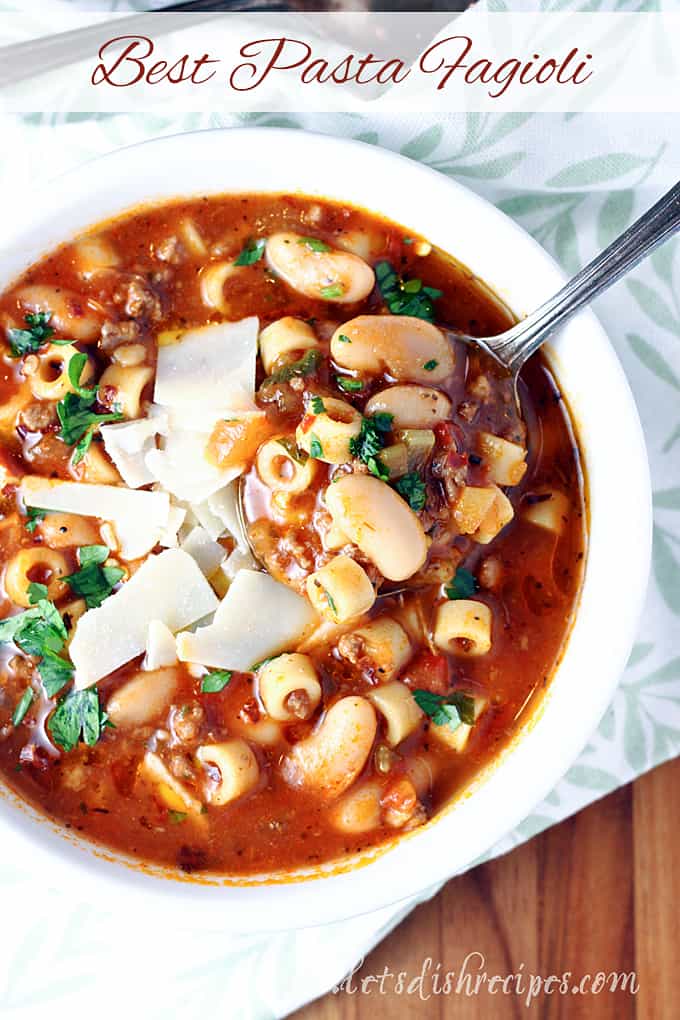 Best Pasta Fagioli Soup