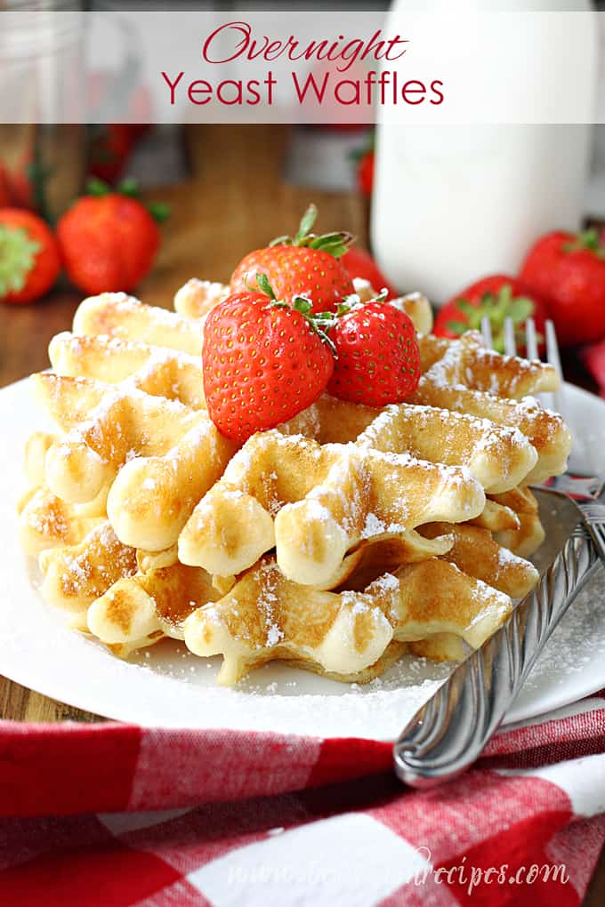 Overnight Yeast Waffles