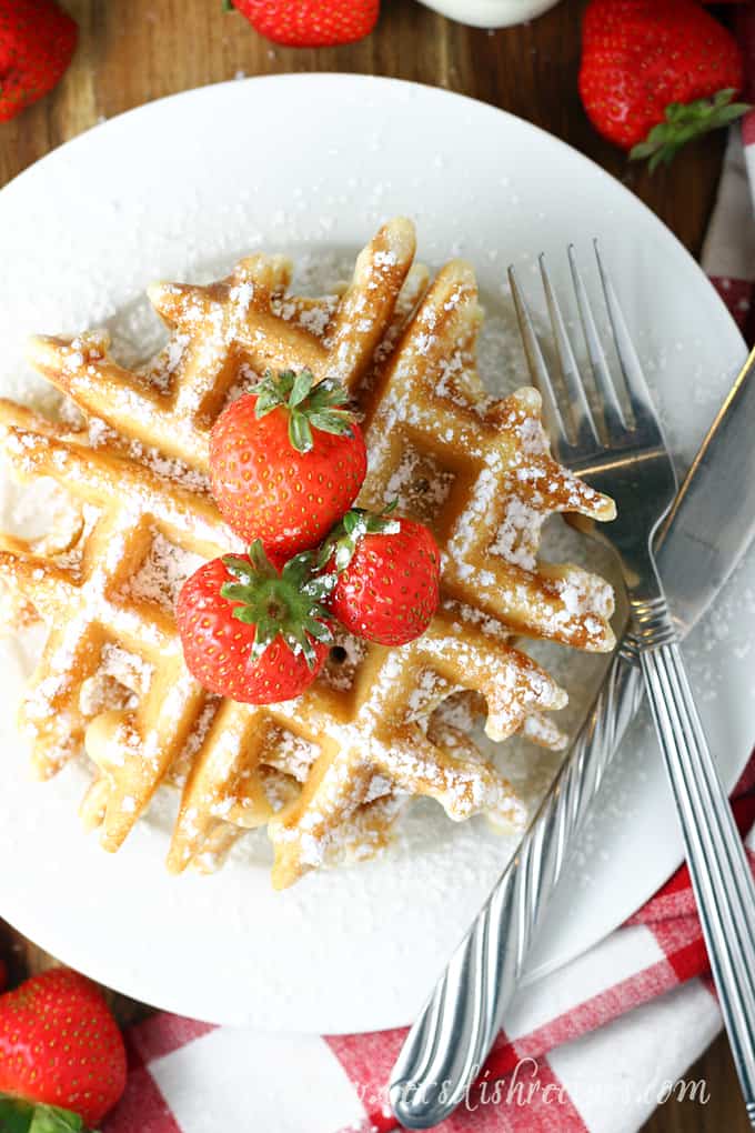 Overnight Yeast Waffles