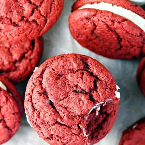 Red Velvet Sandwich Cookies 2WB