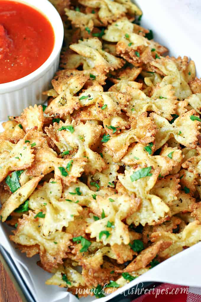 Air Fryer Pasta Chips