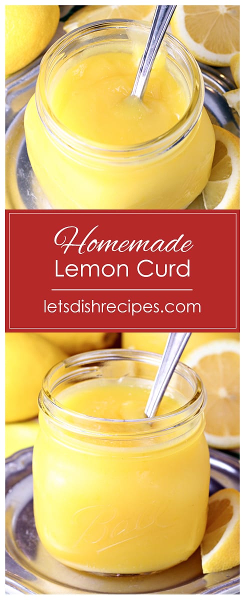 Homemade Lemon Curd