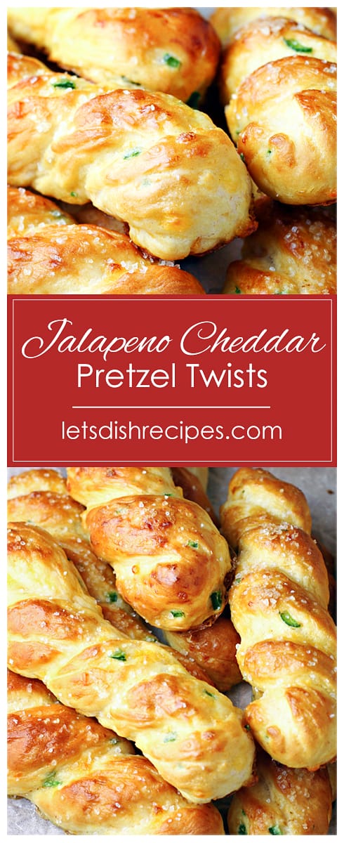 Jalapeno Cheddar Pretzel Twists