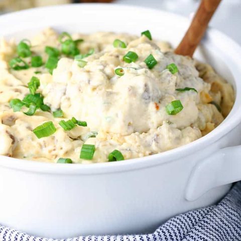 Slow Cooker Jalapeno Popper Sausage Dip feature