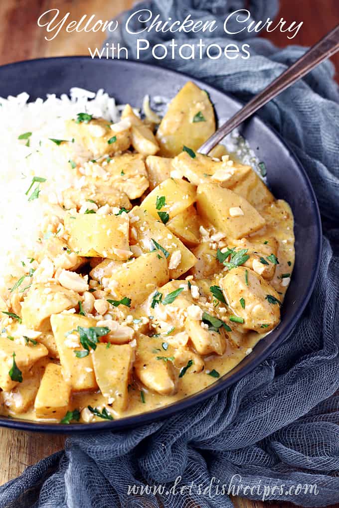 Yellow Chicken Curry with Potatoes