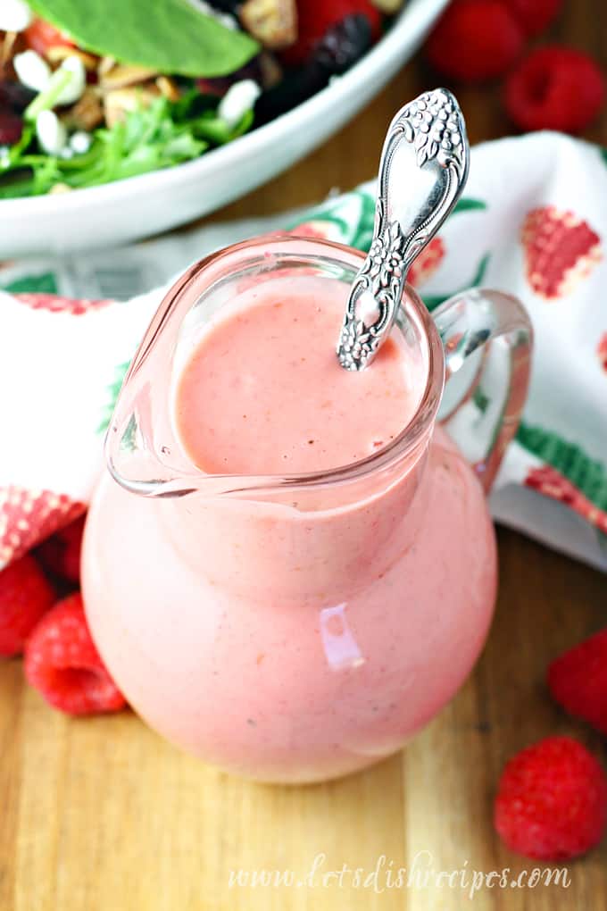 Homemade Raspberry Vinaigrette