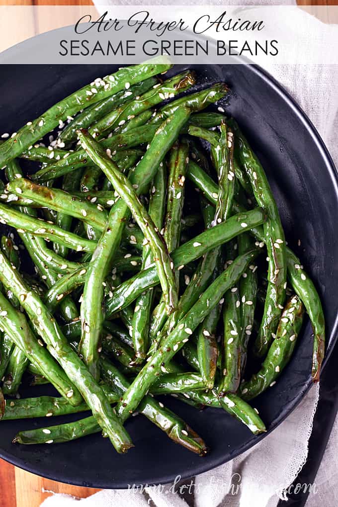 Air Fryer Asian Sesame Green Beans