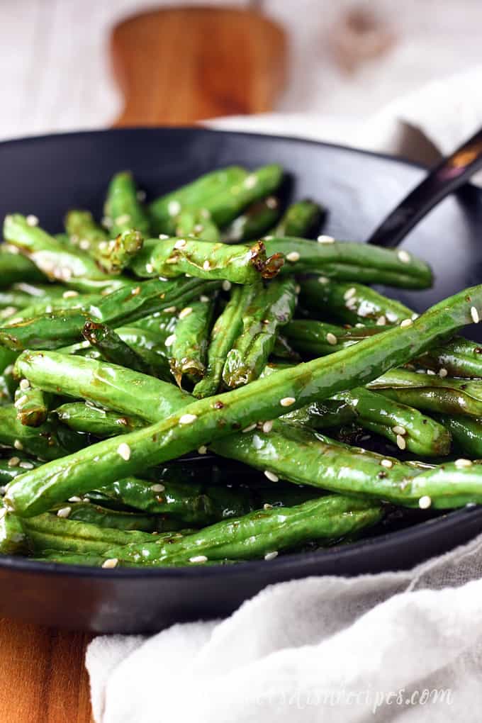 Air Fryer Asian Sesame Green Beans