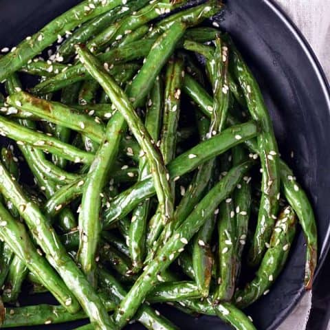 Air Fryer Asian Sesame Green Beans feature