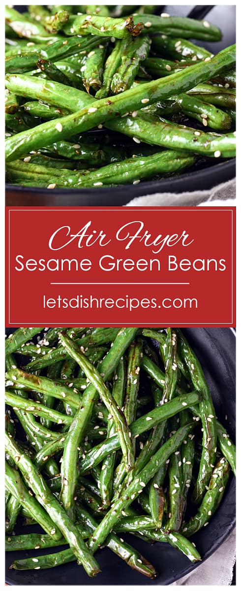 Air Fryer Asian Sesame Green Beans