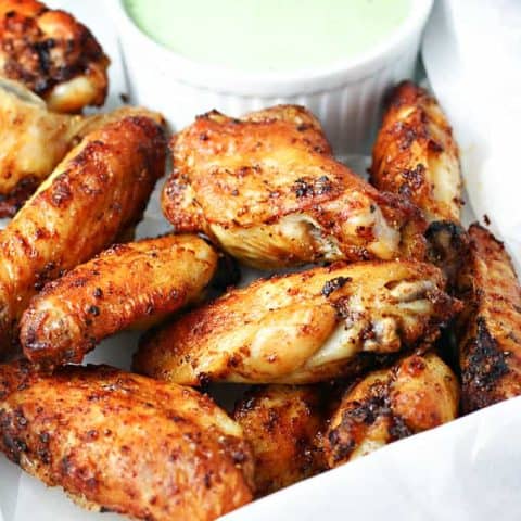 Crispy Air Fryer Chicken Wings feature