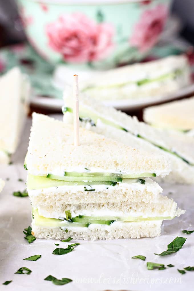 Cucumber Tea Sandwiches