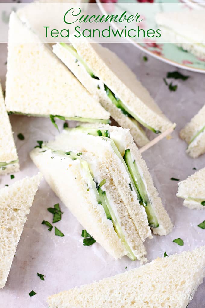 Cucumber Tea Sandwiches