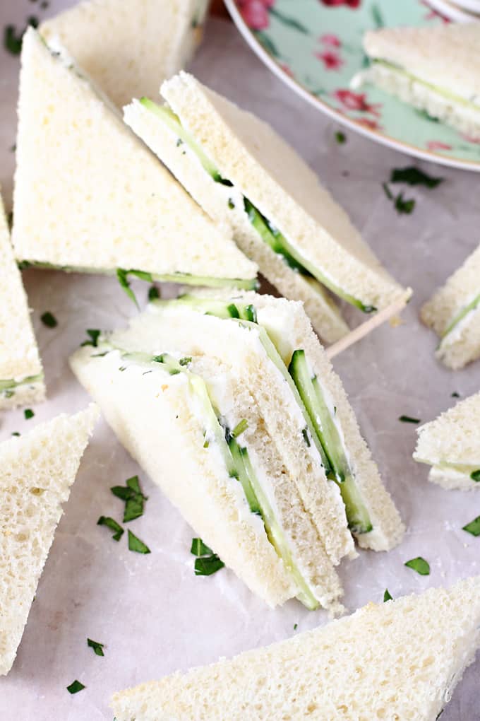 Cucumber Tea Sandwiches