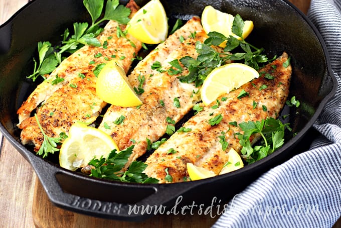 Easy Pan Fried Trout