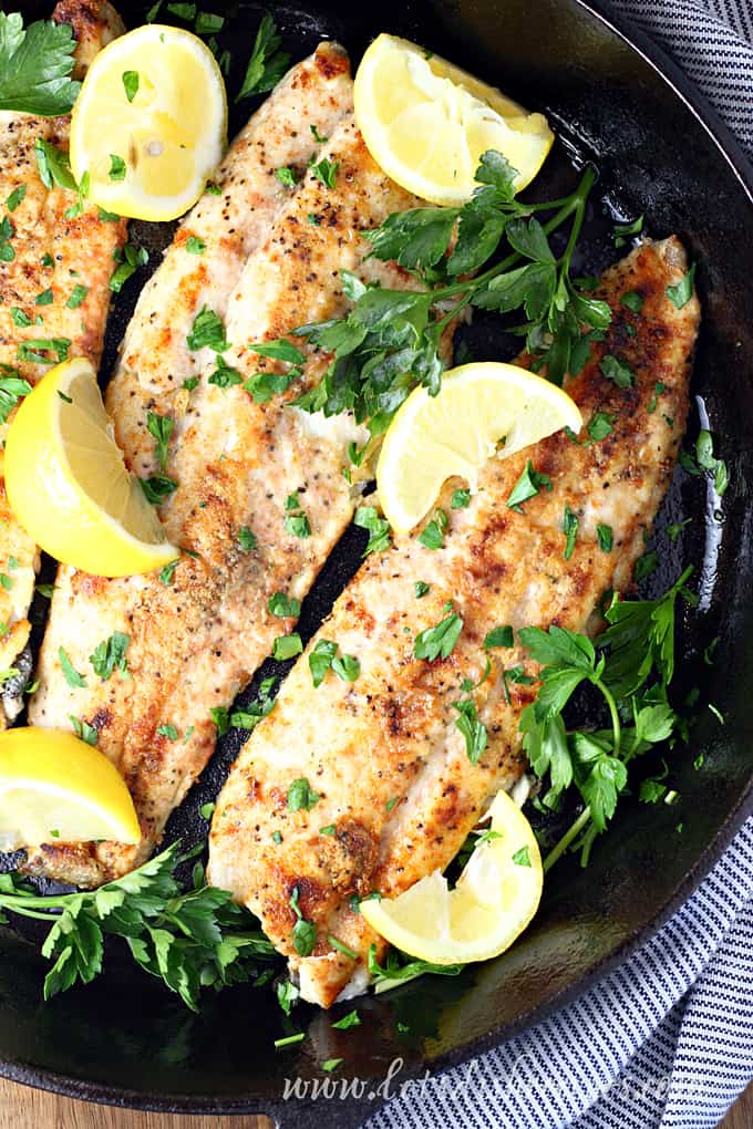 Easy Pan Fried Trout