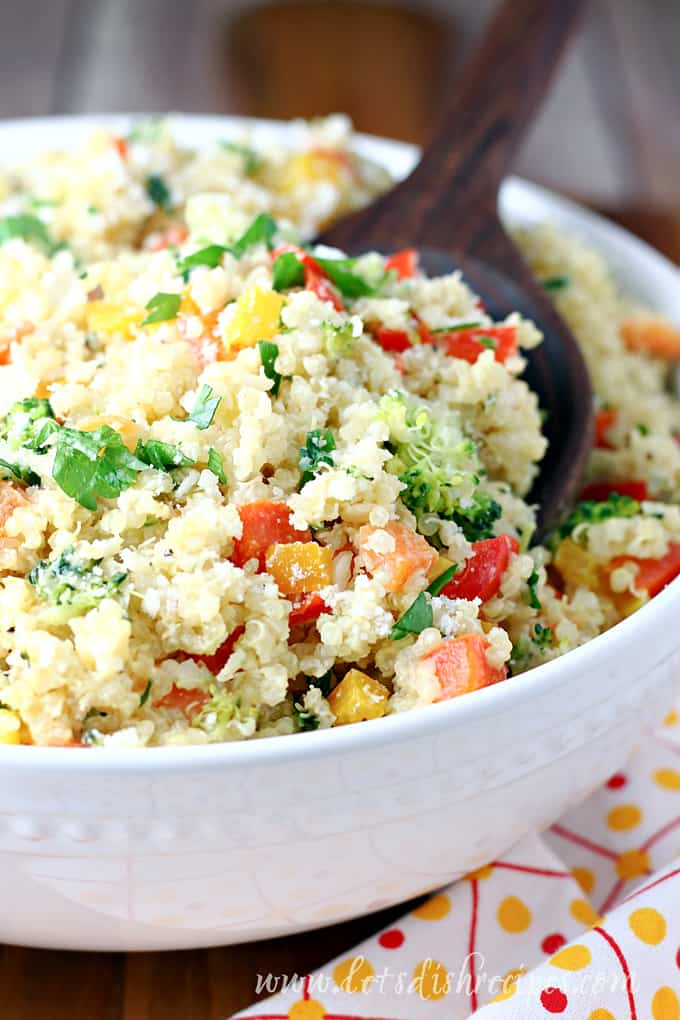 Creamy Quinoa Primavera