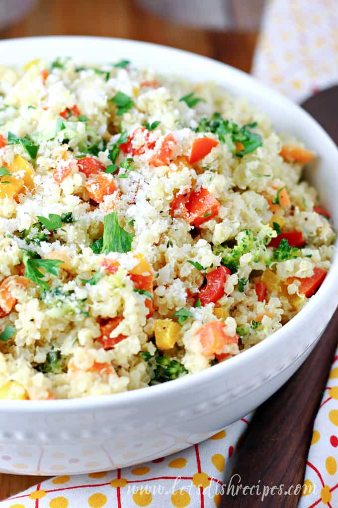 Creamy Quinoa Primavera