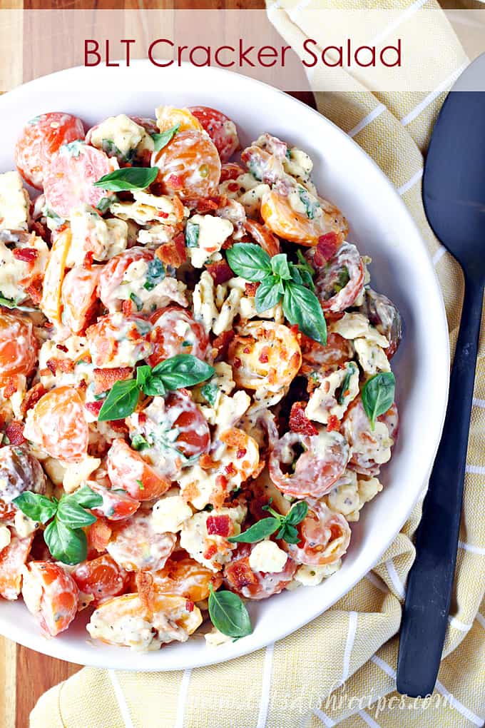 BLT Cracker Salad