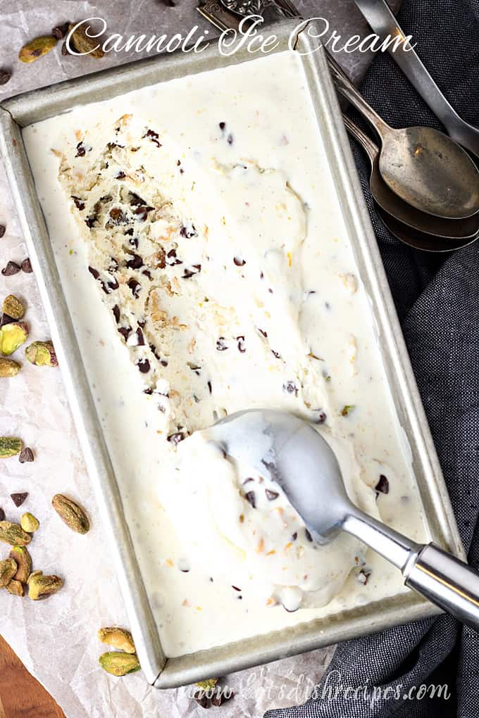 Cannoli Ice Cream