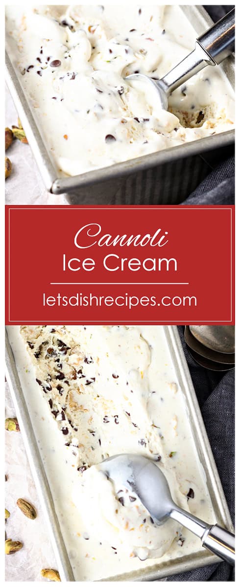 Cannoli Ice Cream