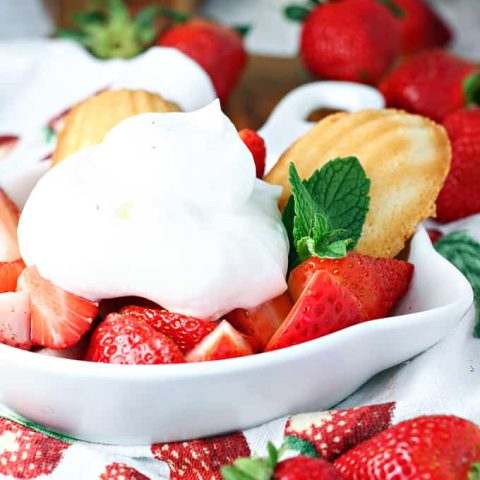 madeleine strawberry shortcakes feature