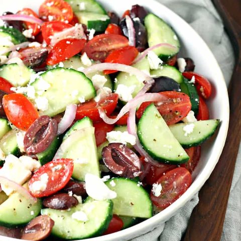 Classic Greek Salad feature